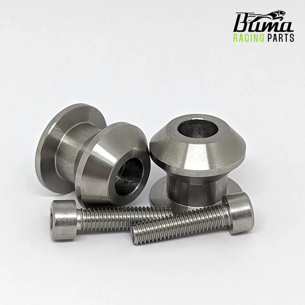 Product image 10 for Universal Edelstahl Motorrad Bobbins Prismabuchsen RACE PRO