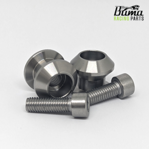 Thumbnail 6 for Universal Edelstahl Motorrad Bobbins Prismabuchsen RACE PRO