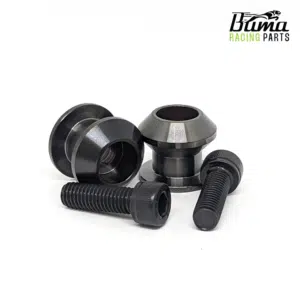 Thumbnail 5 for Universal Edelstahl Motorrad Bobbins Prismabuchsen RACE PRO