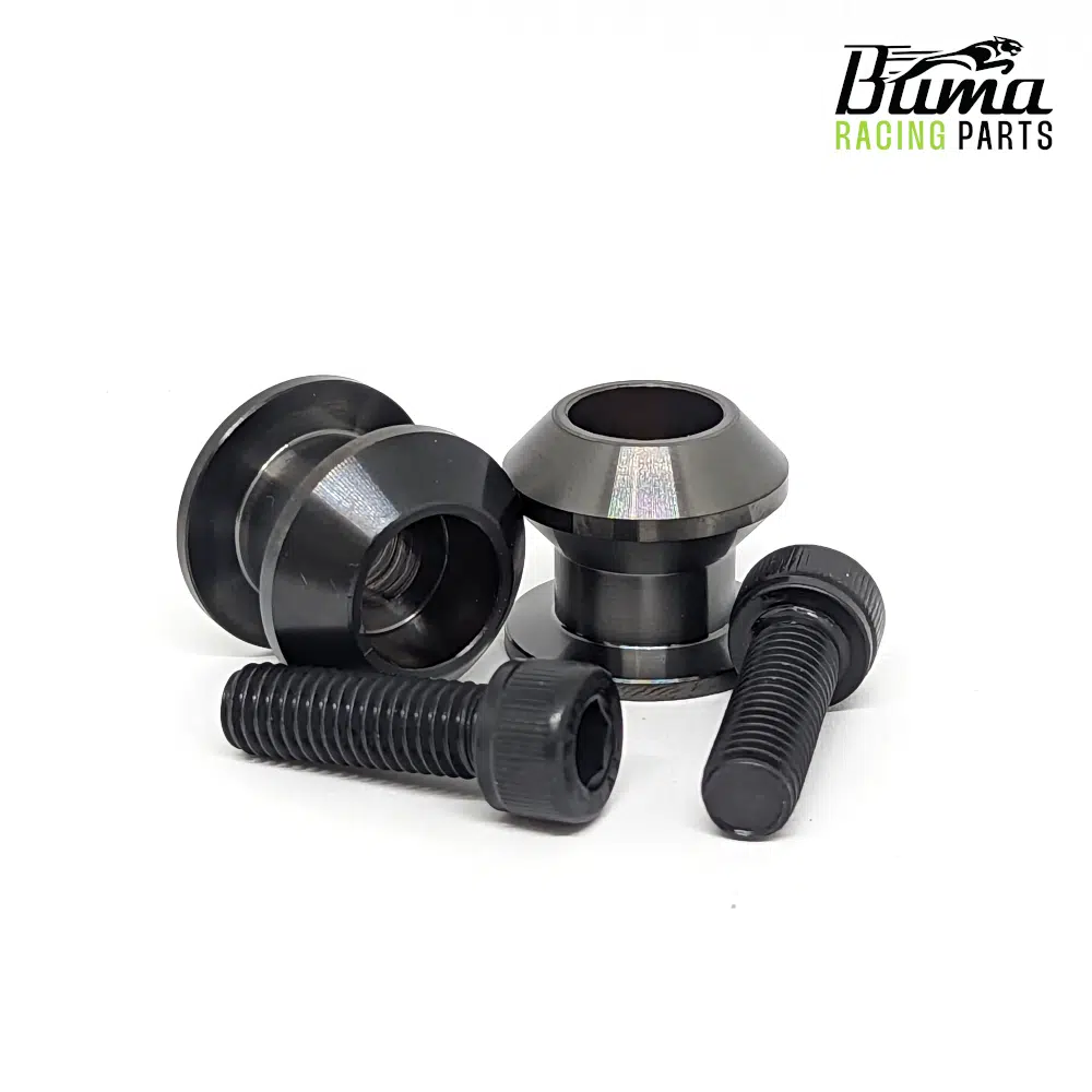 Product image 5 for Universal Edelstahl Motorrad Bobbins Prismabuchsen RACE PRO