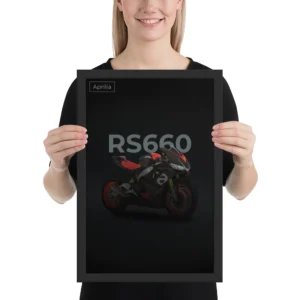 Thumbnail 2 for Aprilia RS660 Poster "Showroom" | 30cm x 46cm