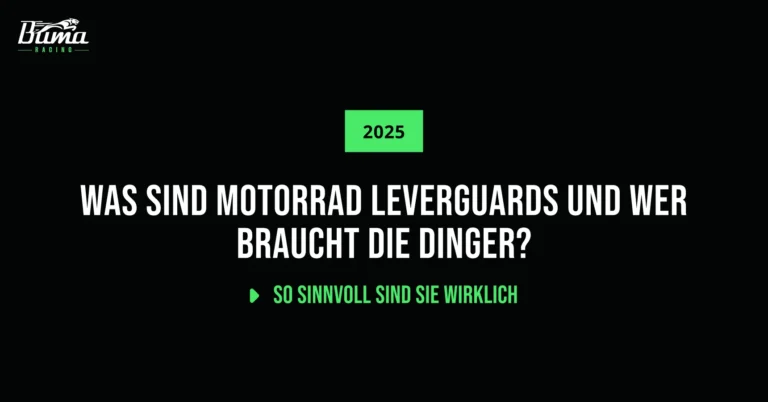 Was sind Motorrad leverguards und wer braucht die dinger? Sind Motorrad hebelschützer sinnvoll beitragsbild