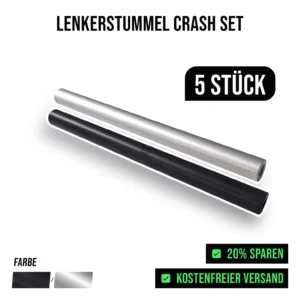 Thumbnail 1 for Motorrad Lenkerstummel Crashset | 5 Stück